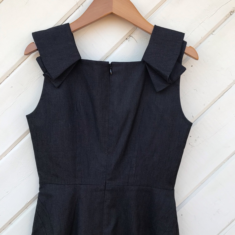 BANANA REPUBLIC Gray Stretch Sheath Dress 2
